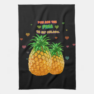 Pina Colada Pineaple Geschirrtuch