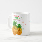 Pina Colada Pineaple Kaffeetasse (Vorderseite Links)