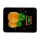 Pina Colada Pineaple Magnet (Horizontal)