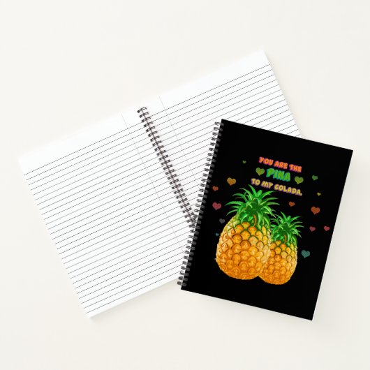 Pina Colada Pineaple Notizblock (Innenseite)