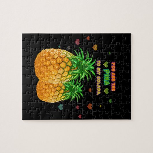 Pina Colada Pineaple Puzzle (Horizontal)
