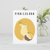 Pina-Colada-Plakat (Stehend Vorderseite)