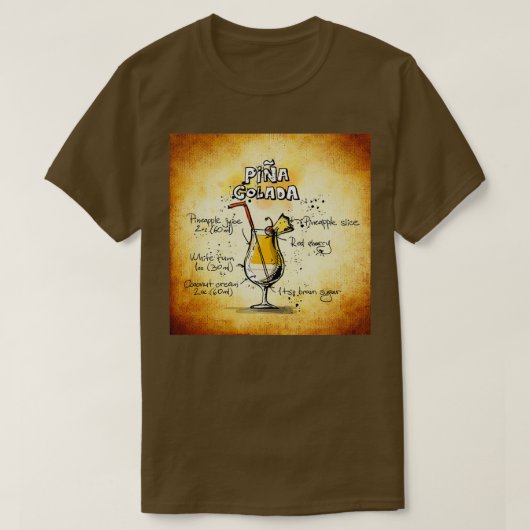 Pina Colada T-Shirt (Design vorne)