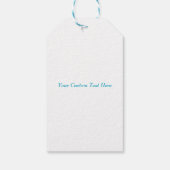 Piña Colada Tropical Wedding Brautparty Geschenkanhänger (Rückseite)