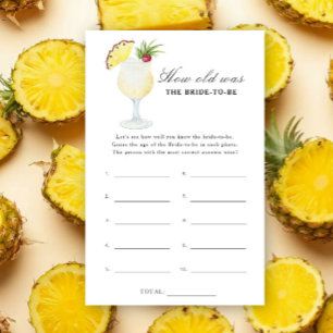 Pina Colada - Wie alt ist die zukünftige Braut Spi