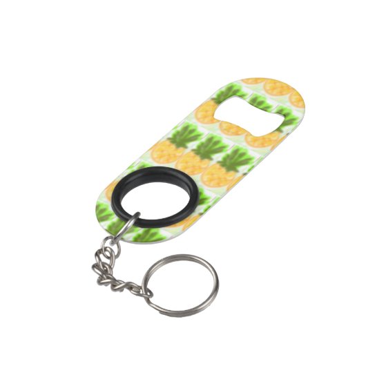 Piña Mini Flaschenöffner (Rückseite Schrägansicht)