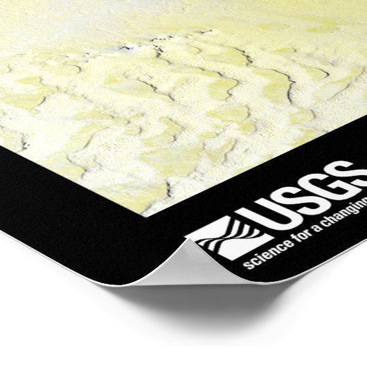 Pinacate Vulcano Field Sonora Mexiko Poster (Ecke)