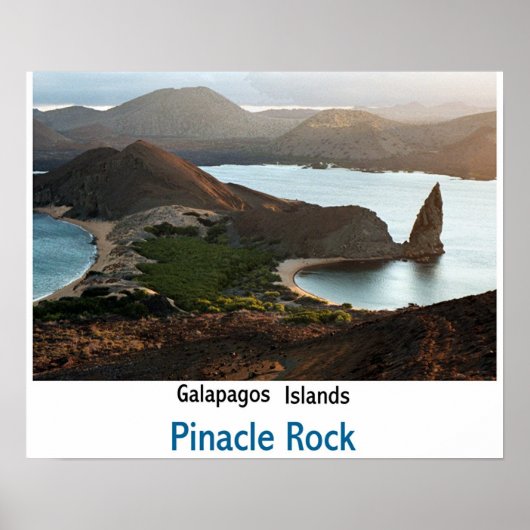 Pinacle Rock Poster (Vorne)