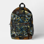 Pinacoteca Abstrakt Art Bedruckter Rucksack (Vorderseite)