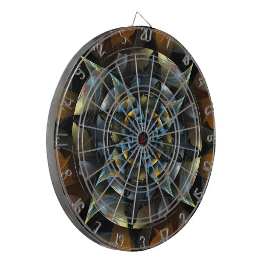 Pinacoteca Abstrakt Art Dartscheibe (Vorderseite Links)