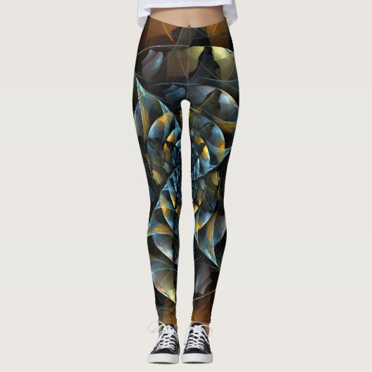 Pinacoteca Abstrakt Art Leggings (Vorderseite)