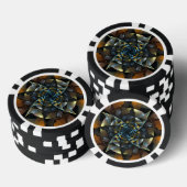 Pinacoteca Abstrakt Art Pokerchips (Stapel)