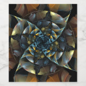 Pinacoteca Abstrakt Art Weinetikett (Einzelnes Label)