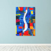 Pinacoteca chiropraktische Leinwand Wählen Sie ein (Insitu (Holzboden))