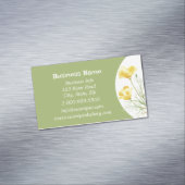 Pinacoteca comunale Casa Rusca Blume Magnetische Visitenkarte (Beispiel)