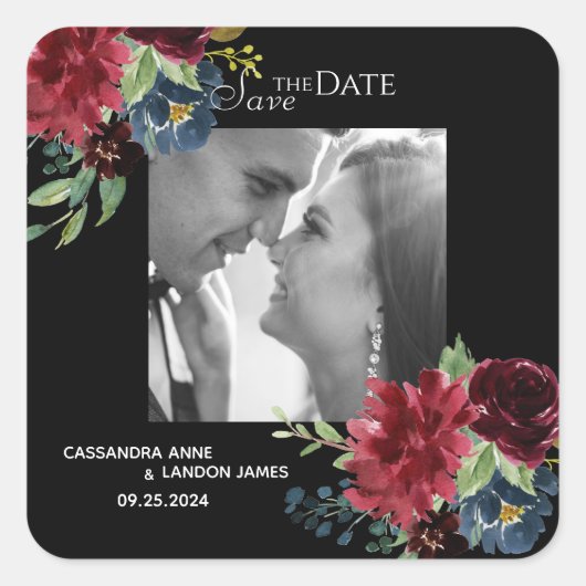 Pinacoteca comunale Foto Piazza della Riforma Quadratischer Aufkleber (Vorderseite)