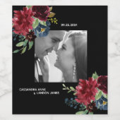 Pinacoteca comunale Foto Piazza della Riforma Weinetikett (Einzelnes Label)