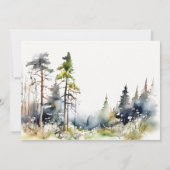 Pinacoteca comunale Landschaft Probe Abendessen Einladung (Rückseite)