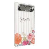 Pinacoteca comunale Pinacoteca Personalisiert Mini Klemmbrett (Schrägansicht)