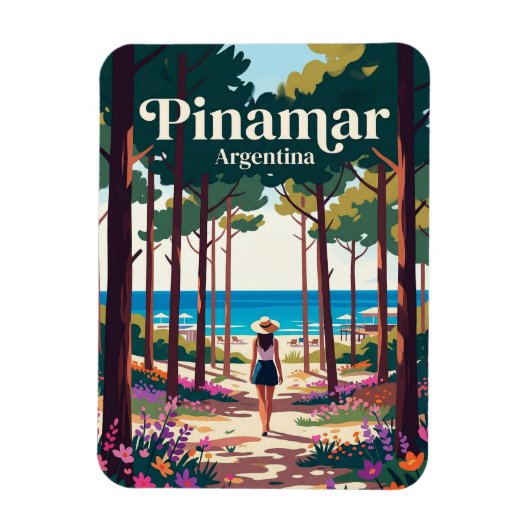 Pinamar Argentinien Magnet (Vertikal)