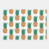 Pinäpfel Geschenkpapier Set (Vorderseite 3)