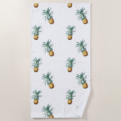 Pinäpfel Strandtuch (Vorderseite)