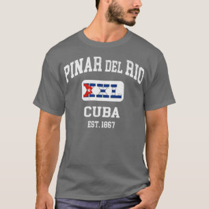 Pinar del Rio Cuba XXL Athletisches Design 1 T-Shirt