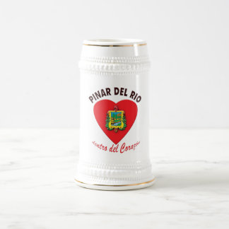 Pinar del Rio dentro Del Corazón Crest - Bierglas