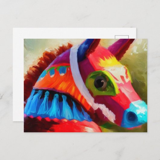 Pinata 1 postkarte (Vorne/Hinten)