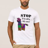 Pinata Abuse T - Shirt stoppen (Vorderseite)