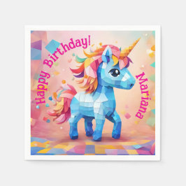 Pinata Birthday Serviette