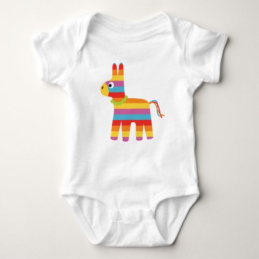 Pinata Cinco de Mayo Baby's One Piece T - Shirt (Vorderseite)