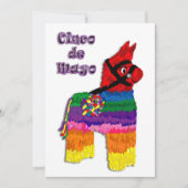 Pinata Cinco de Mayo Einladung (Vorderseite)