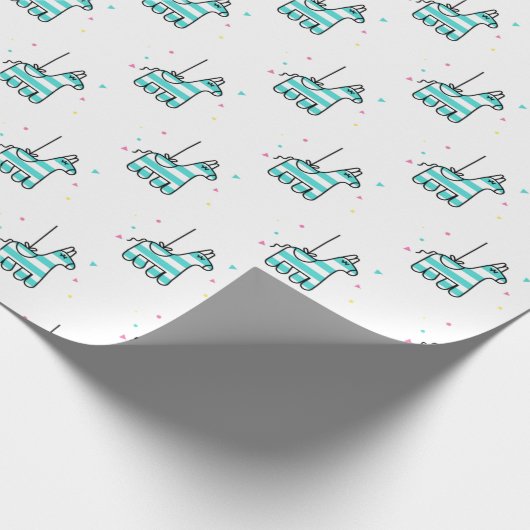 Piñata Fiesta Geschenkpapier (Ecke)