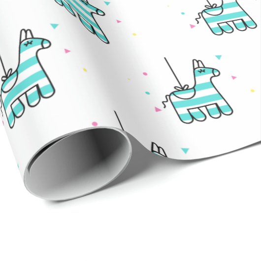 Piñata Fiesta Geschenkpapier (Rolleneckpunkt)