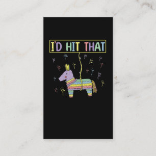 Pinata Mexican Fiesta Happy Cinco De Mayo Visitenkarte