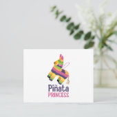 Pinata Prinzessin Postkarte (Stehend Vorderseite)