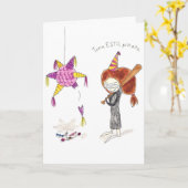 Pinata Tarjeta Karte (Gelbe Blume)