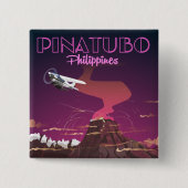 Pinatubo, Philippinen Button (Vorderseite)