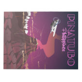 Pinatubo, Philippinen Notizblock (Vorderseite)