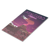 Pinatubo, Philippinen Notizblock (angewinkelt)