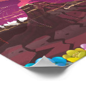 Pinatubo, Philippinen Poster (Ecke)