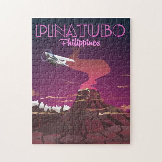Pinatubo, Philippinen Puzzle (Vertikal)