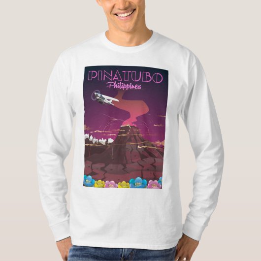 Pinatubo, Philippinen T-Shirt (Vorderseite)
