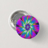 Pinback Button Explodieren Palette von Blau und Ro (Vorne & Hinten)