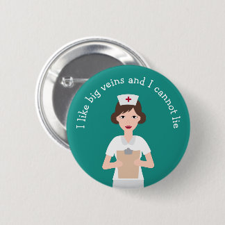 Pinback Button für das Sprichwort der lustigen Kra