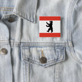 Pinback-Schaltfläche "Flag Berlin" Button (Beispiel)