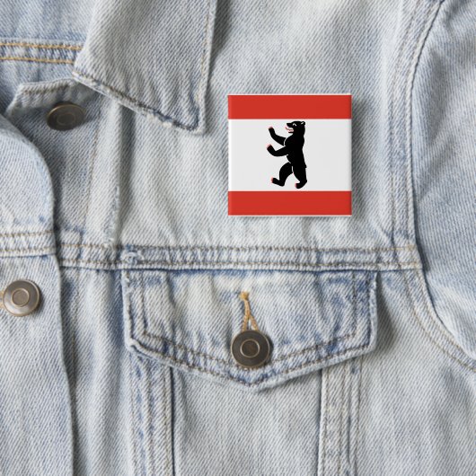 Pinback-Schaltfläche "Flag Berlin" Button (Beispiel)
