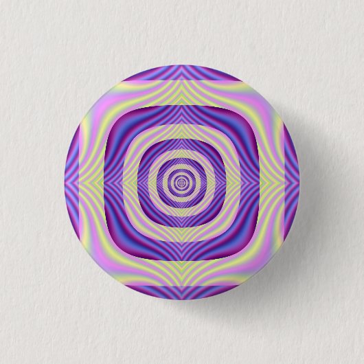 Pinback Square der Kreis Button (Vorderseite)