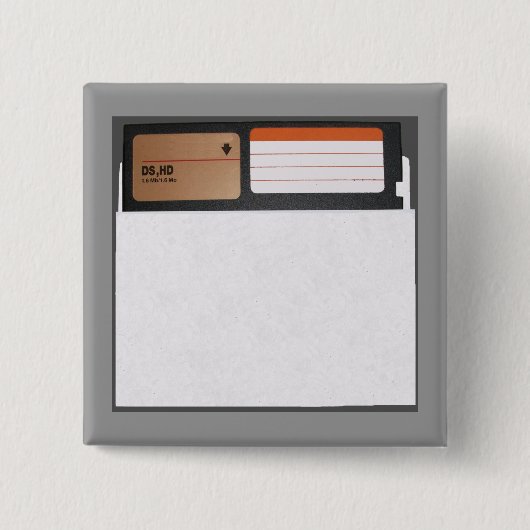 Pinback-Taste für 5,25-Zoll-Diskettenelemente Button (Vorderseite)